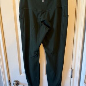 Lululemon align 28’ Dark Green Leggings